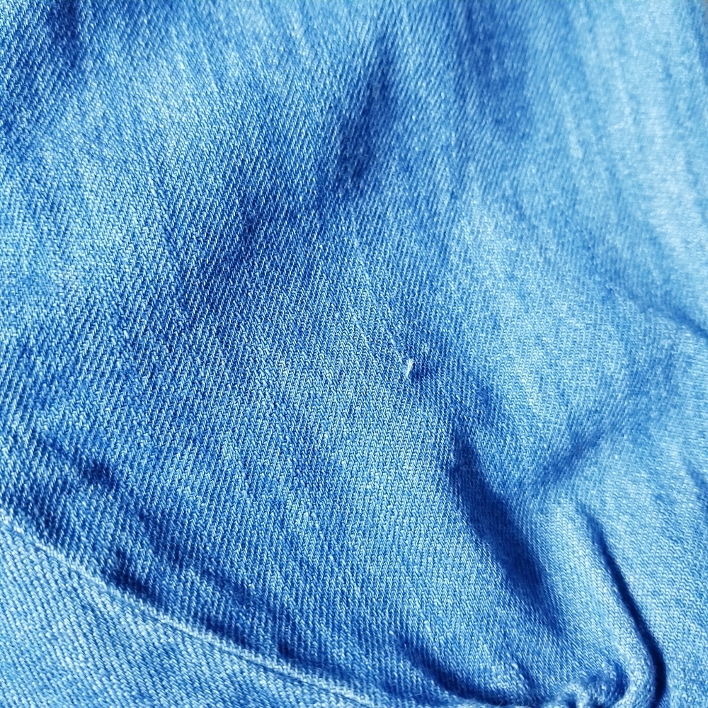 OLD NAVY GIRL'S PUFFED SLEEVES TIERED JEAN DRESS SIZE LARGE 10/12 - Picture 11 of 11